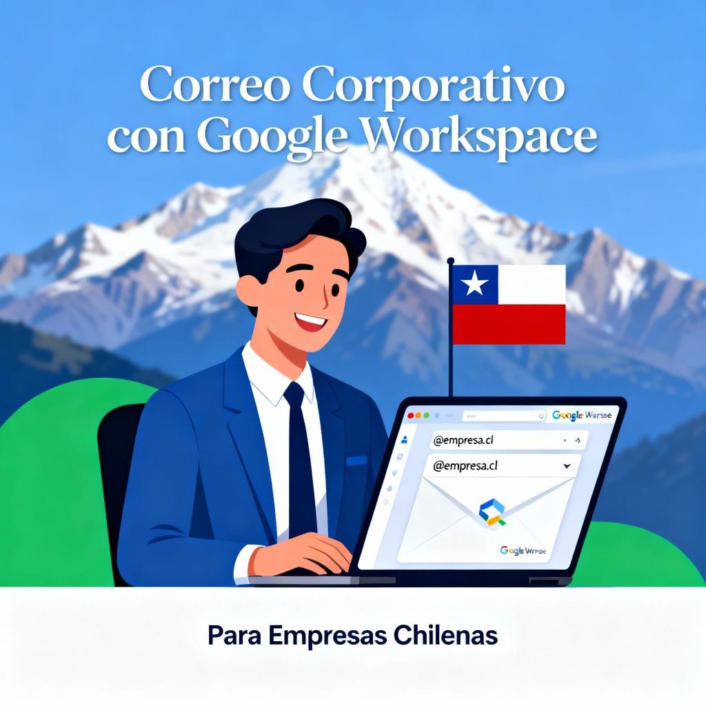 Hombre viendo como la guía de correo corporativo con Google Workspace