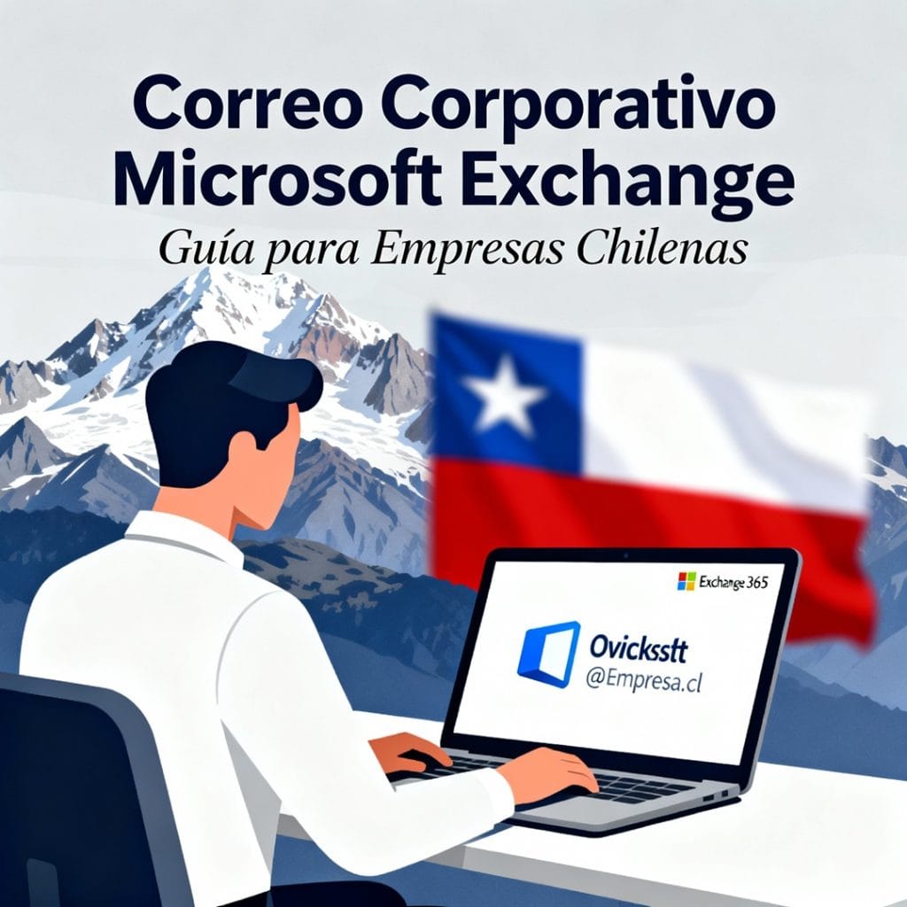 Hombre viendo la guia de correo corporativo con Microsoft Exchange