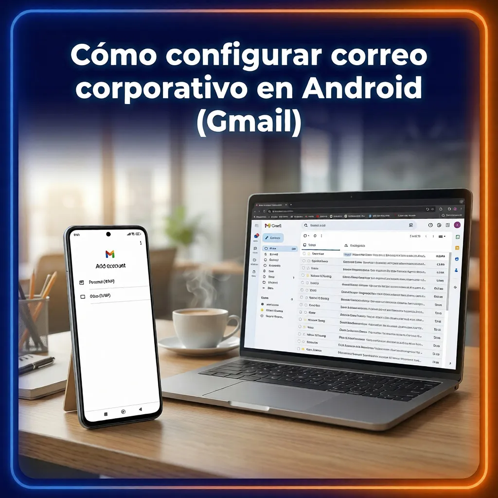 Como configurar correo corporativo en Android (Gmail)