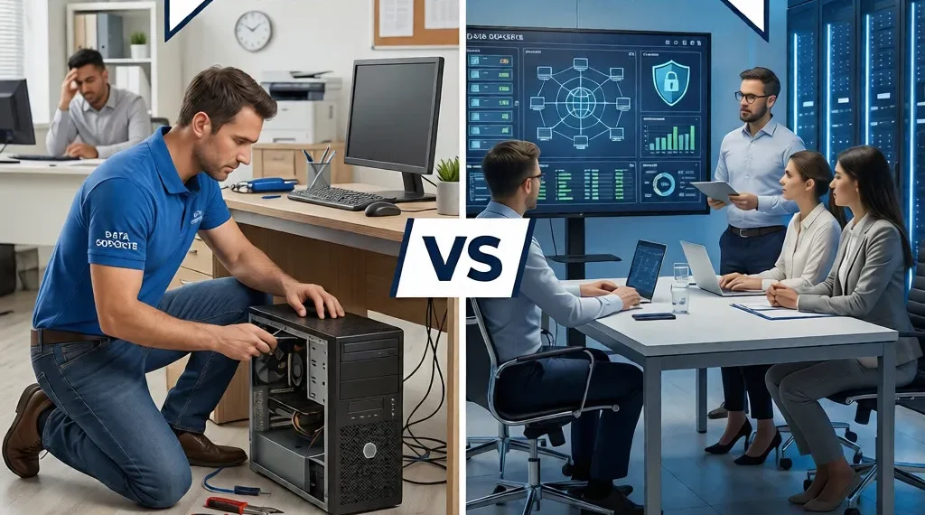 Soporte Técnico vs Outsourcing TI