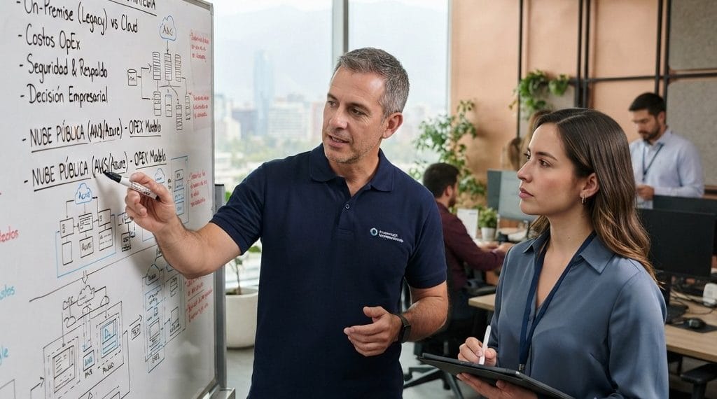 Servidor propio vs nube: la decisión que define tu OpEx