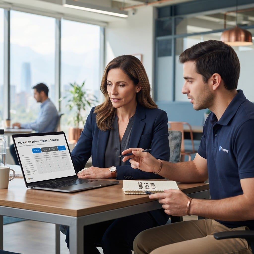 Microsoft 365 para empresas en Chile: licencias, costos y qué plan elegir