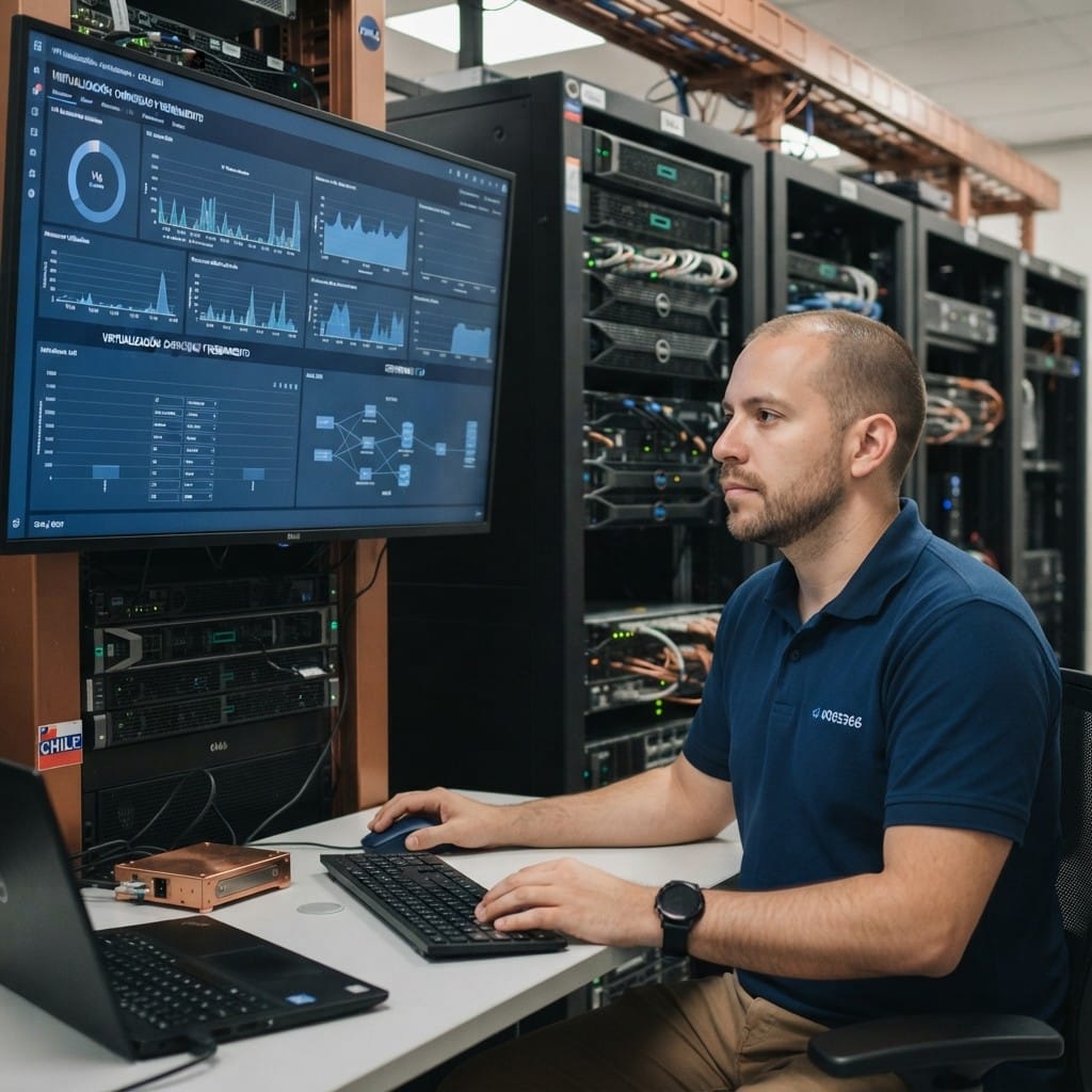 Virtualización de servidores: más capacidad con menos hardware